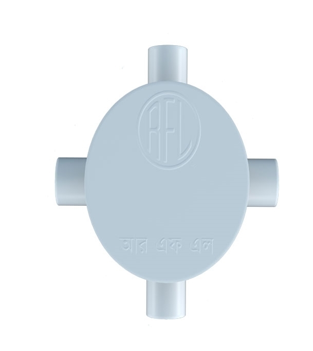 Buy Vigo Electric Circular Box 1/2" Short 4 MO White Online at Best Price