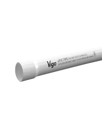 Buy Vigo uPVC Conduit Pipe 1/2"X10' Electric-D-White With Socket Online