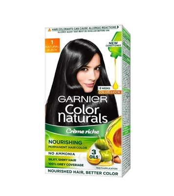 Buy Garnier Color Naturals No.1(N. Black) 70ml+60gm Online