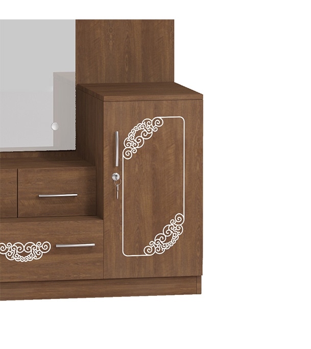 Buy Regal Charly Laminated Board Dressing Table Online at Best Price