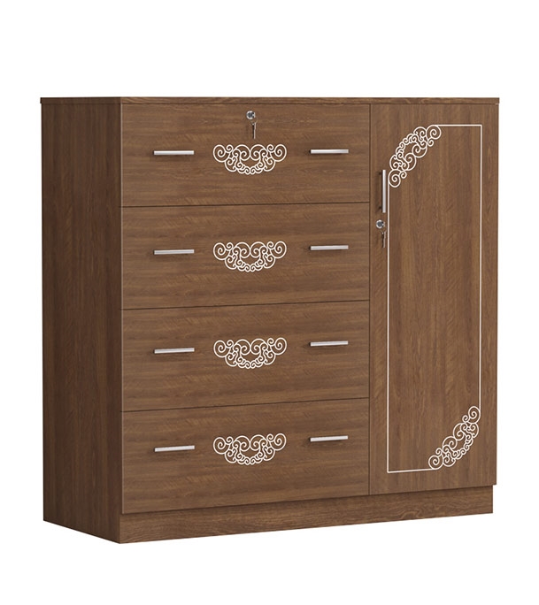 Buy Regal Charly Laminated Board Wardrobe Online at Best Price