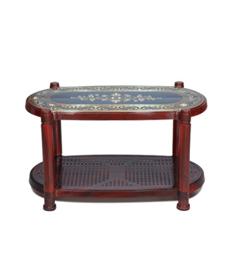 Buy Tea Table With Stopper Printed Jubilee RW Online at Best Price