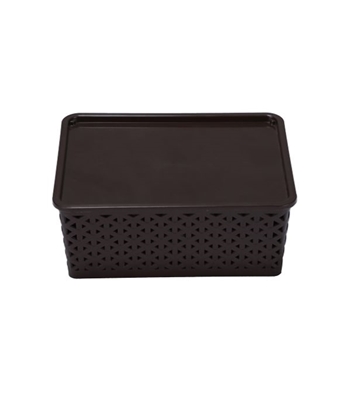 Buy Nancy Crop Basket Small Hobby Brown Online at Best Price