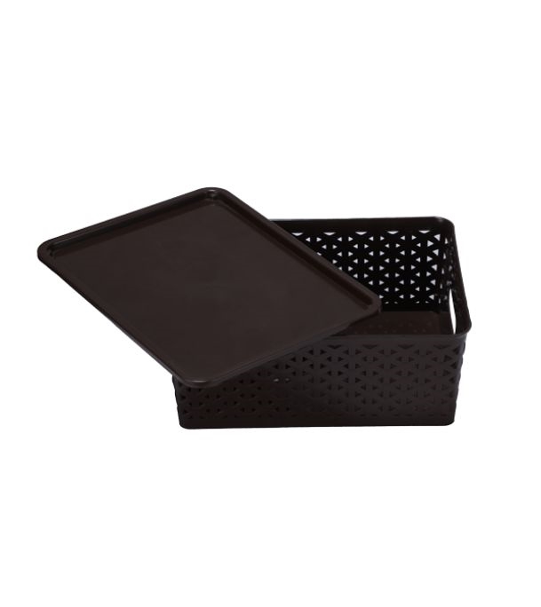 Buy Nancy Crop Basket Small Hobby Brown Online at Best Price