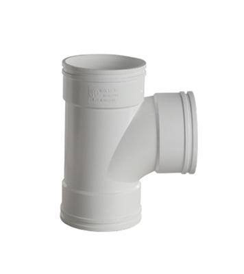 Buy RFL SWR uPVC Plain Tee 250mm Online