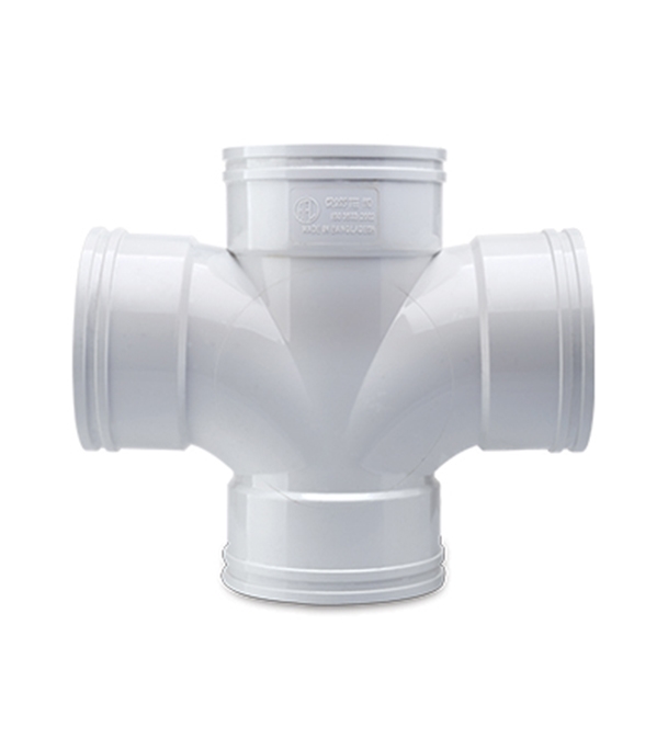 Buy RFL SWR uPVC Cross Tee 56mm Online