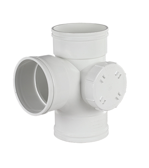 Buy RFL SWR uPVC Reducing Left Door Tee 160x110mm Online