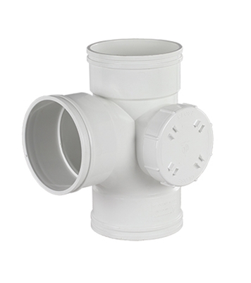 Buy RFL SWR uPVC Reducing Left Door Tee 160x110mm Online