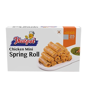 Buy Jhatpot Chicken Mini Spring Roll 200gm Online