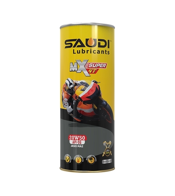 Buy Saudi 4T 20W50 API SG JASO MA2 TIN 1 LTR Online