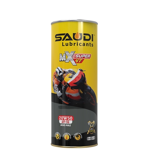 Picture of Saudi 4T 20W50 API SG JASO MA2 TIN 1 LTR
