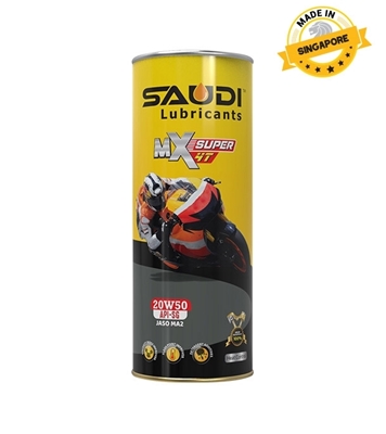 Picture of Saudi 4T 20W50 API SG JASO MA2 TIN 1 LTR