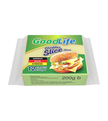 Buy Goodlife Cheese Slice 200 gm Online 