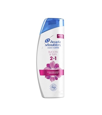 Buy Head & Shoulders Smooth & Silky 2in1 Shampoo+Conditioner 180m Online