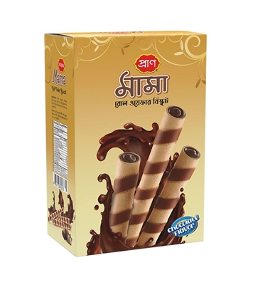 Buy Mama Roll Wafer Chocolate 13 gm x 20 pcs box Online