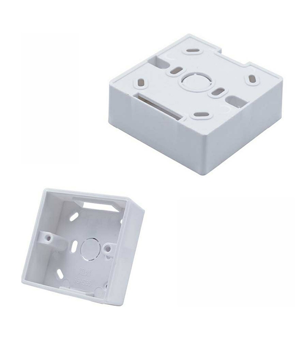 Buy 1 Gang PVC Square Edge Surface Box Online