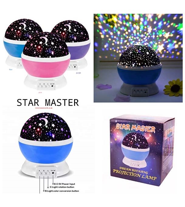 Buy Star Master Rotating Starry Sky Light, Colorful Night Lamp Online