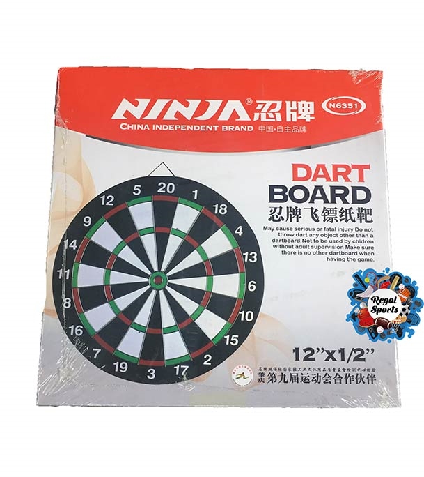 Buy Dart Board Ninja 12" Online