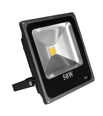 50W LED Flood Light Outdoor Indoor Work, IP66 Waterproof, 6000K White