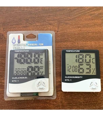 Buy HTC-1 Digital Humidity & Temperature Meter I LCD Display Online