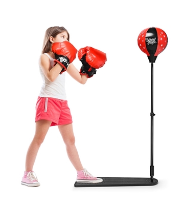 Buy Standing Boxing Set With Punching Ball And Gloves For Kids Online