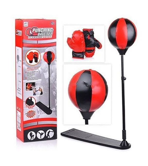 Buy Standing Boxing Set With Punching Ball And Gloves For Kids Online