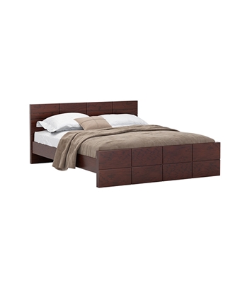 Buy Regal Paradise Wooden Double Bed Online at Best Price