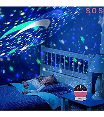 Super Rotating Starry Sky Light Romantic Colorful Rotating Starry Night Lights Projector at Best Price in Bangladesh