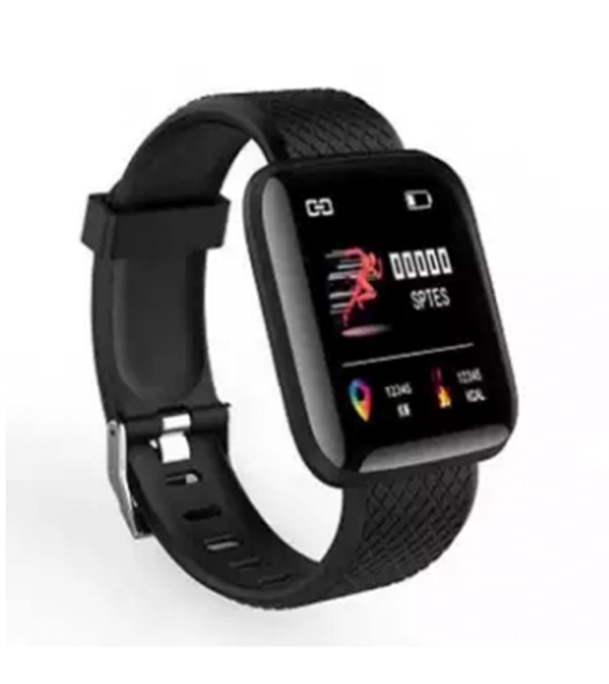 116 Plus Waterproof Smart Watch Black