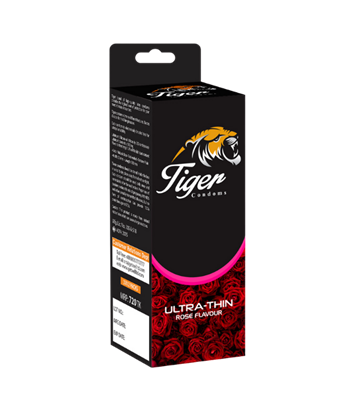 Buy Tiger Condom Plain Ultra Thin Rose Flv (36pcs) Online 
