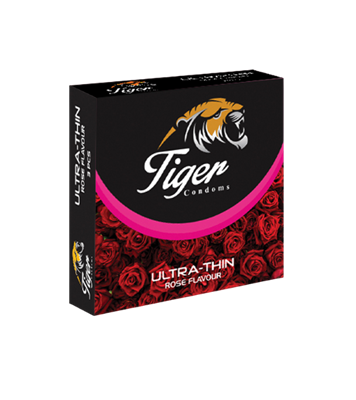 Buy Tiger Condom Plain Ultra Thin Rose Flv (36pcs) Online 