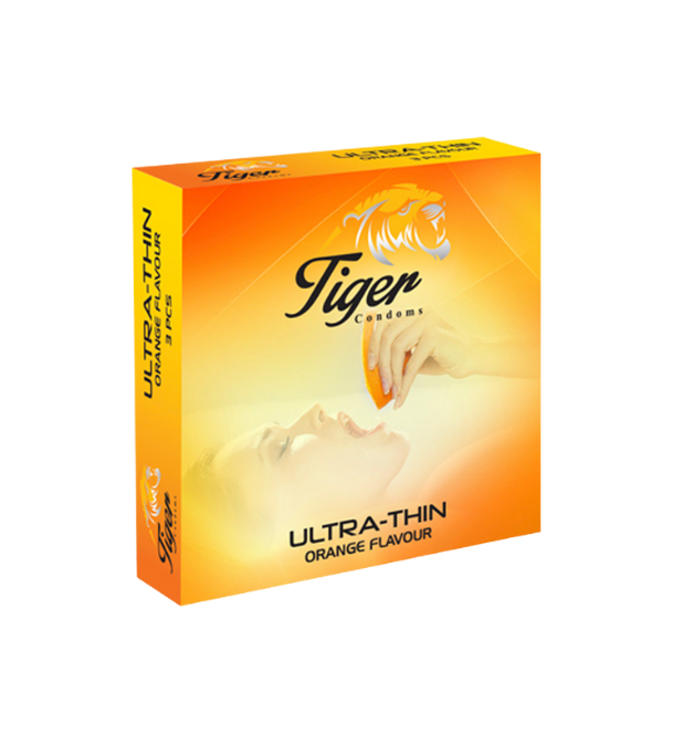Buy Tiger Condom Plain Ultra Thin Orange Flv (36pcs) Online