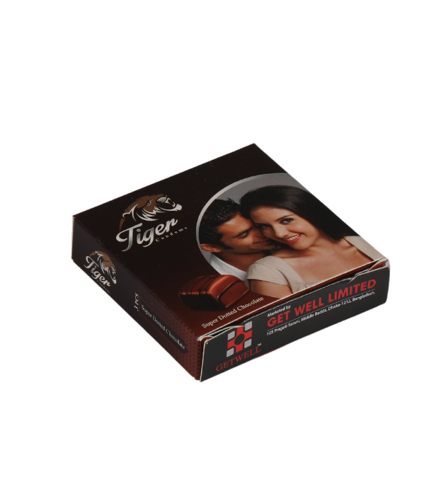 Buy Tiger Condom Super Dot.Chocolate Flavor (36 Pcs) Online