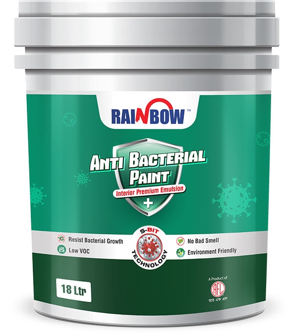 RAINBOW Anti-Bacterial Int Emulsion White 3.64 Ltr at Best Price In Bangladeh