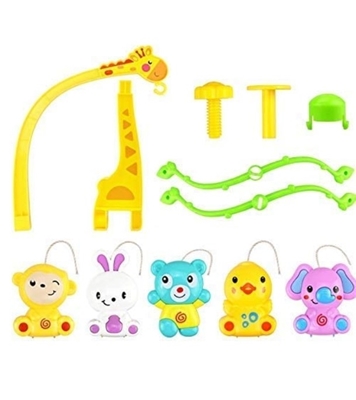 Buy Baby Music Bed Bell Tattles Set Toy For Toddler Gift With Soft Music at Best Price In Bangladesh