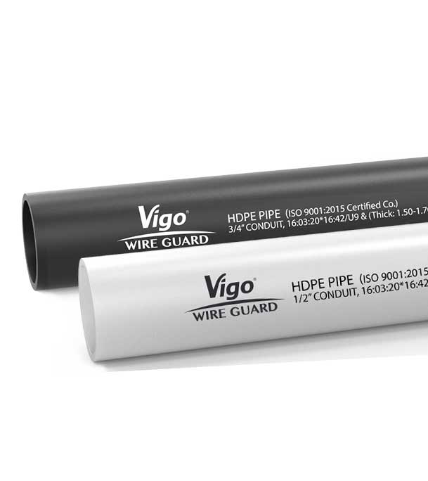 Buy Vigo Wire Guard Pipe  ½" X 10' Black at Best Price In Bangladesh