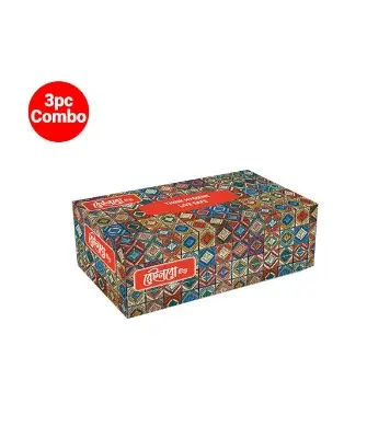 Buy Rainbow 240 sheet Facial Tissue Box 3 Pcs Combo Online at Best Price
