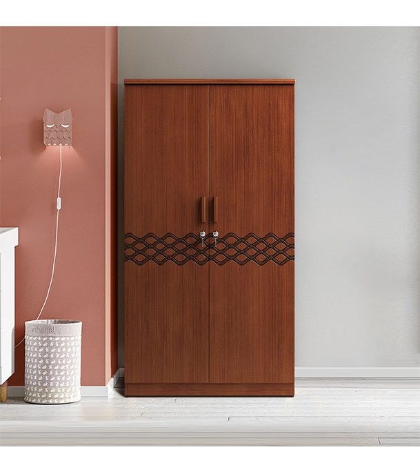 Buy Regal Sidon Wooden Two Door Cupboard Online at Best Price