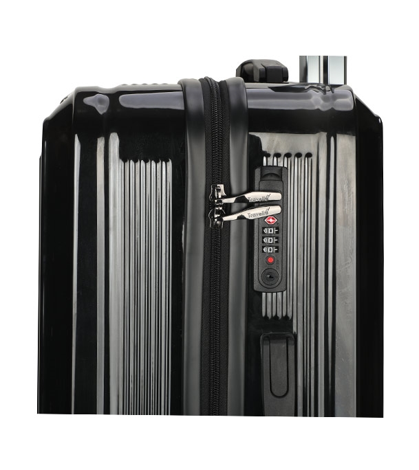 Buy Travello Royal Zipper Luggage 20" Black At Best Price In Bangladesh