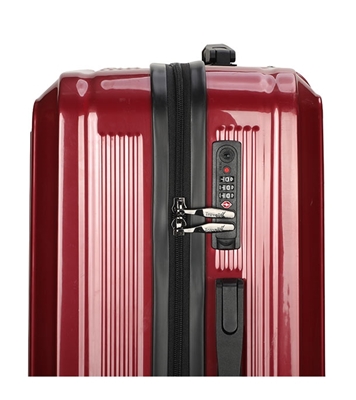 Buy Travello Royal Zipper Luggage 20" Dark Red at Best Price In Bangladesh