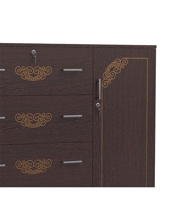 Buy Regal Laminated Board Wardrobe Online at Best Price