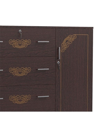 Buy Regal Laminated Board Wardrobe Online at Best Price