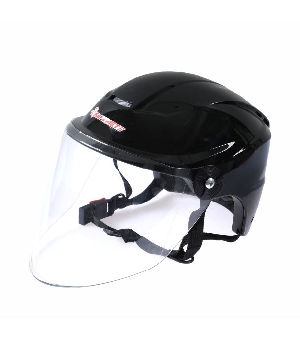 Buy Safemet Open-Face Helmet With Visor Online at Best Price