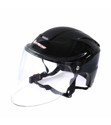 Buy Safemet Open-Face Helmet With Visor Online at Best Price