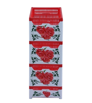 Buy Crown Rack 4 Step Two Color Red Online at Best Price