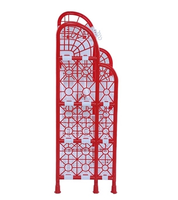 Buy Modern Kitchen Rack 4 Step Red 