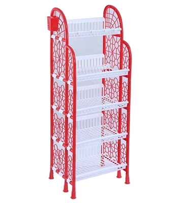 Popular Kitchen Rack 5 Step - Red