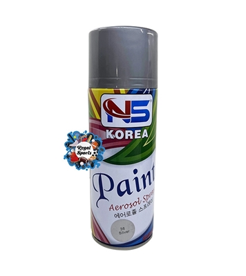 400ml  Silver  Color Spray Paint  Aerosol Spray At Best Price In Bangadesh