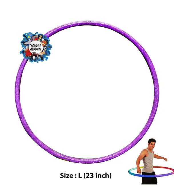 23 inch  Hula Hoop Fitness Equipment  Purple At Best Price In Bangadesh