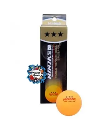 Table Tennis Ball  Ninja  N1903  Orange  3 Pcs At Best Price In Bangadesh